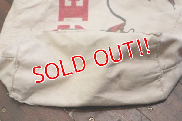 画像8: ct-190901-12 Snoopy / 1970's Tote Bag