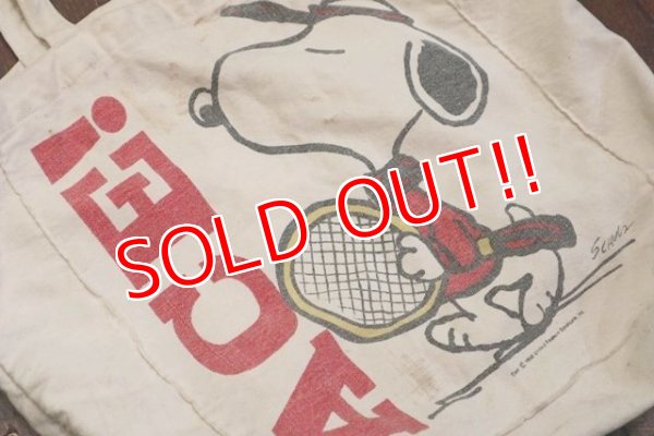 画像9: ct-190901-12 Snoopy / 1970's Tote Bag