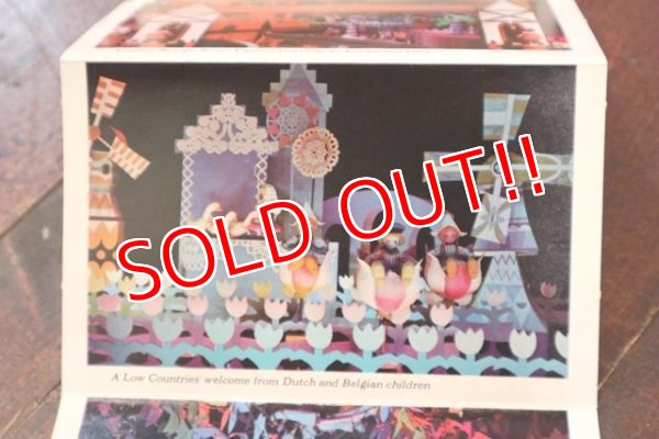 画像6: ct-190101-34 Disneyland / 1970's It's A Small World 12 Colorful Scenes