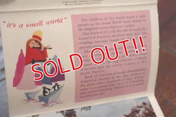 画像4: ct-190101-34 Disneyland / 1970's It's A Small World 12 Colorful Scenes