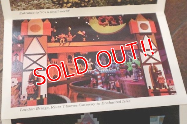 画像5: ct-190101-34 Disneyland / 1970's It's A Small World 12 Colorful Scenes