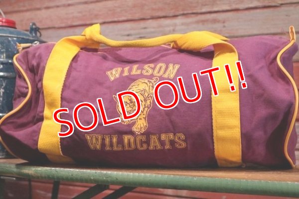 画像1: dp-190901-30 WILSON WILDCATS / 1970's-1980's Bag