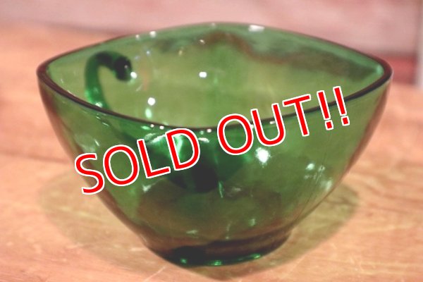 画像3: nfk-190801-12 Fire-King / 1950's Forest Green Charm Cup & Sauser