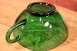 画像5: nfk-190801-12 Fire-King / 1950's Forest Green Charm Cup & Sauser