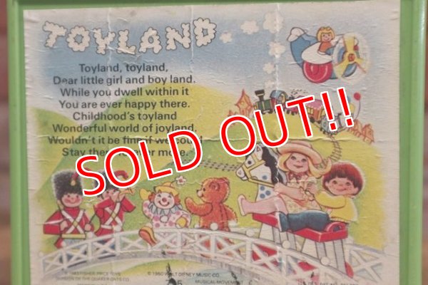 画像7: ct-190910-36 Fisher-Price / Pocket Radio 1983 "TOYLAND"