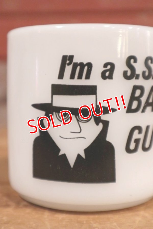 画像2: dp-191001-07 FEDERAL / 1960's〜 I'm a S.S.W. BAD GUY Mug