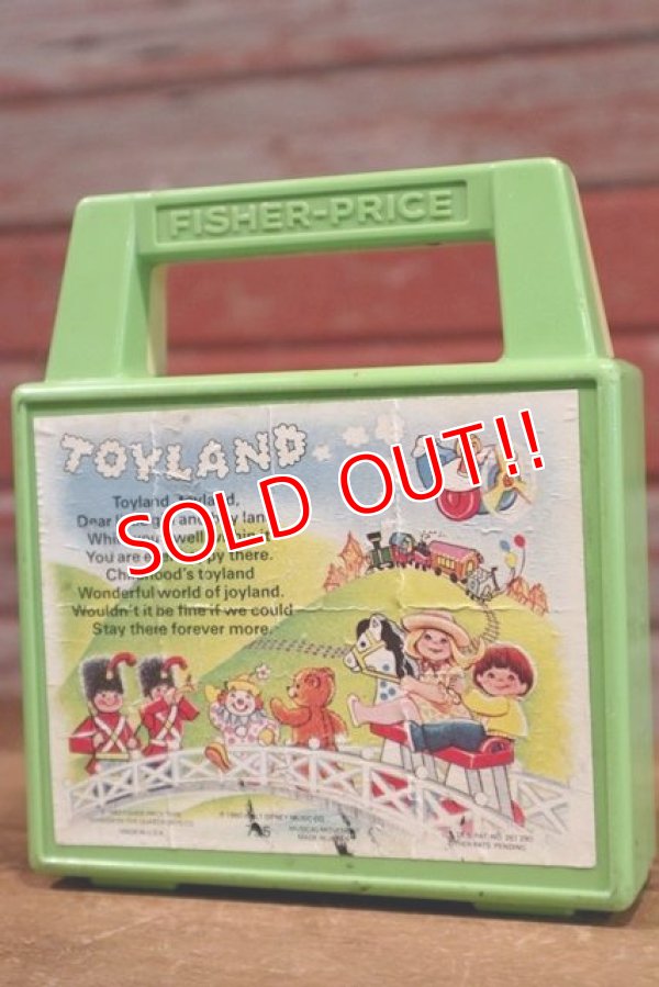 画像8: ct-190910-36 Fisher-Price / Pocket Radio 1983 "TOYLAND"