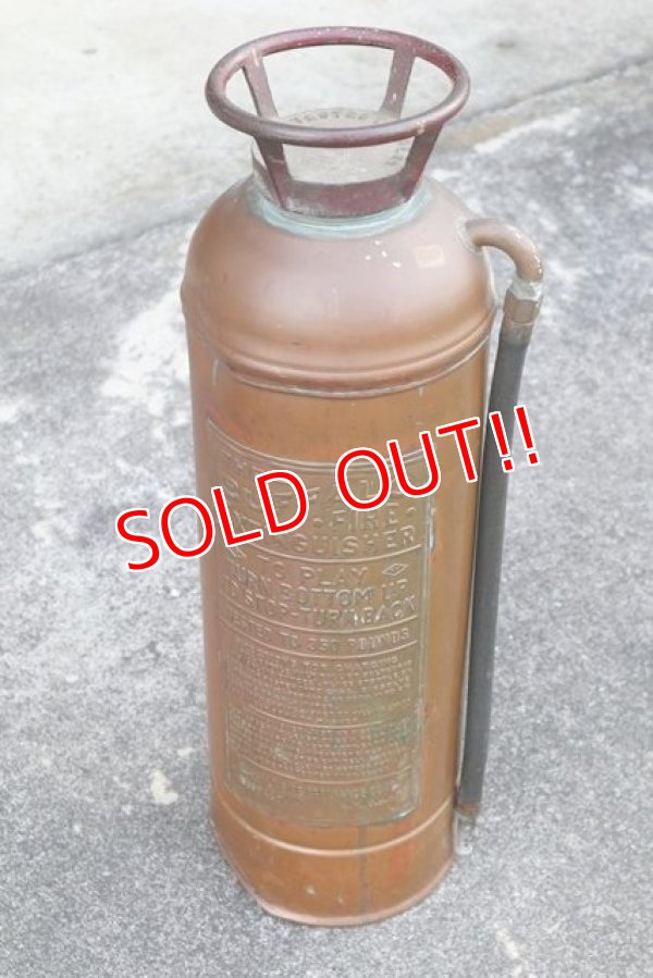 画像1: dp-191001-04 BUFFALO / 1940's Metal Fire Extinguisher