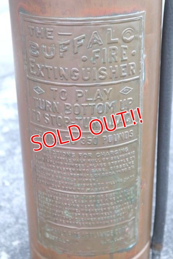 画像2: dp-191001-04 BUFFALO / 1940's Metal Fire Extinguisher