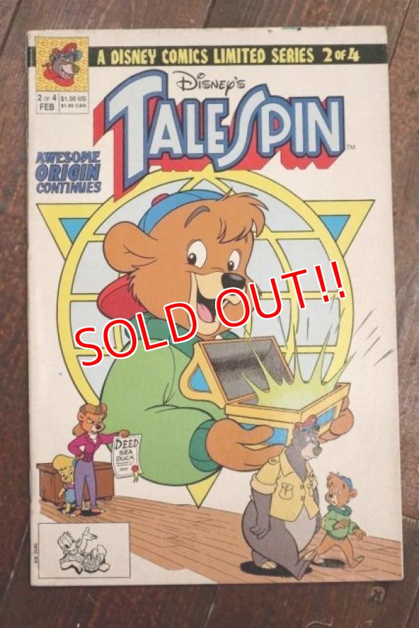 画像1: bk-140723-01 TALESPIN / 1990's Comic (B)