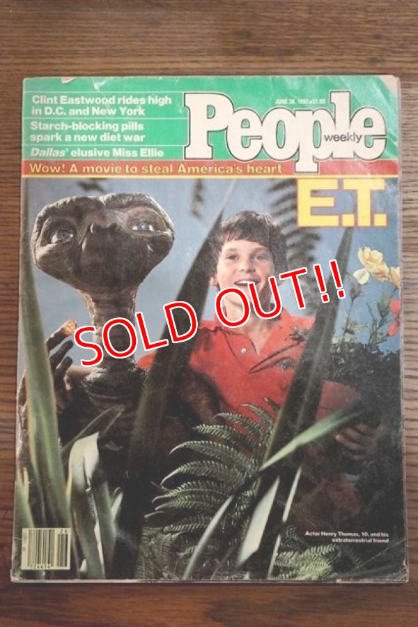 画像1: ct-160301-11 E.T / Weekly People JUNE 28,1982