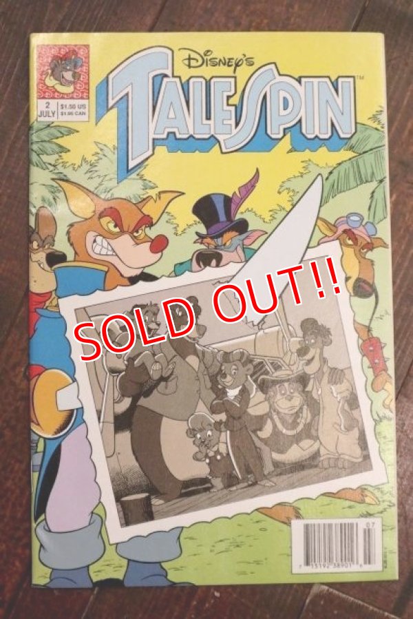 画像1: bk-140723-01 TALESPIN / 1990's Comic (D)