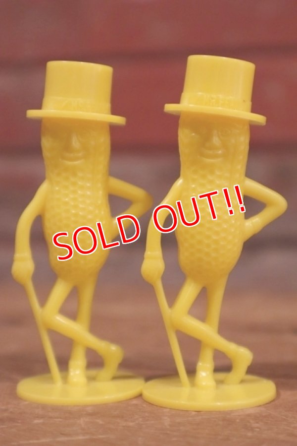 画像1: ct-191001-67 Planters / Mr.Peanut 1950's Salt & Pepper