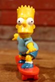 画像2: ct-191001-17 the Simpsons / Bart 1990's PVC "Skateboard"