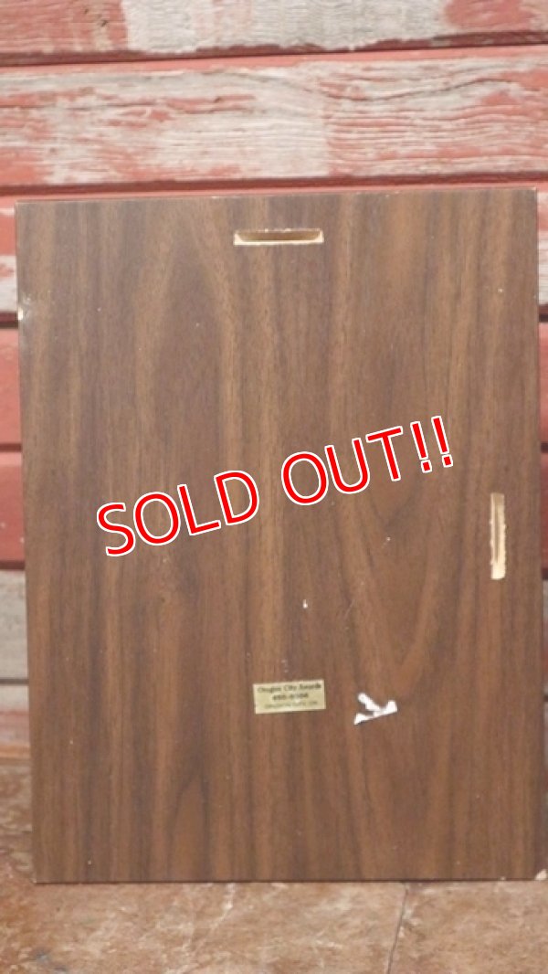 画像5: ct-190910-08 Porky Pig / 1980's-1990's Plush Doll & Wood Plate