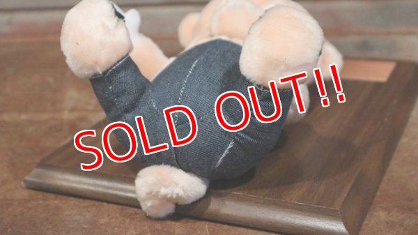 画像7: ct-190910-08 Porky Pig / 1980's-1990's Plush Doll & Wood Plate