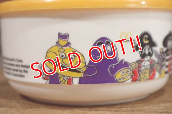 画像3: ct-191001-03 McDonald's / 1985 Plastic Bowl