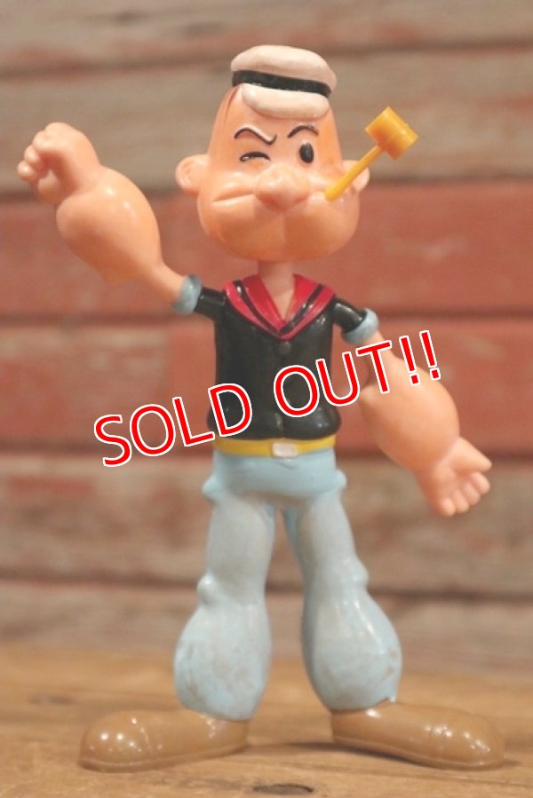 画像1: ct-191001-06 Popeye / Jesco 1989 Bendable Figure