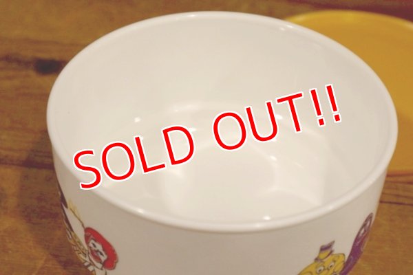 画像6: ct-191001-03 McDonald's / 1985 Plastic Bowl