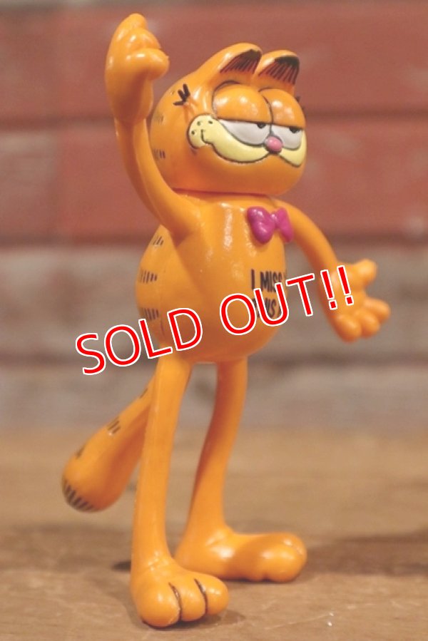 画像3: ct-191001-04 Garfield / DAKIN 1980's Bendable Figure