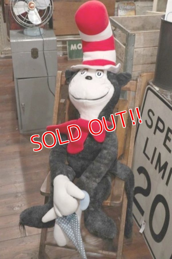 画像1: ct-190905-19 Cat in the Hat / 1983 Big Plush Doll