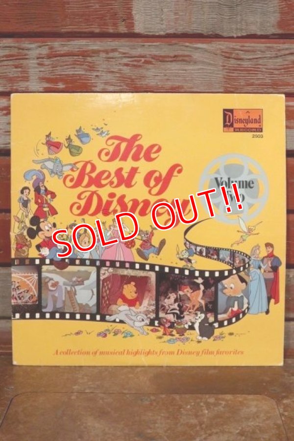 画像1: ct-190905-81 The Best of Disney Volume Two / 1970's Record