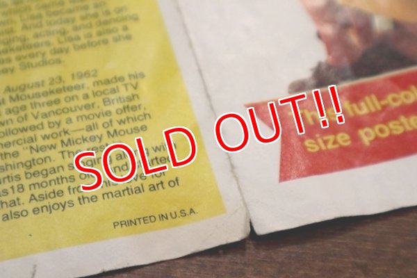 画像8: ct-190912-07 Mickey Mouse Club / 1970's Poster