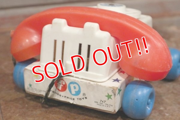 画像6: ct-190905-08 Fisher-Price / 1961 Chatter Phone #747