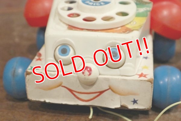 画像2: ct-190905-08 Fisher-Price / 1961 Chatter Phone #747