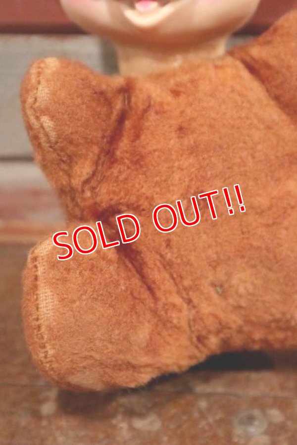 画像3: ct-191001-52 My Toy / 1950's Rubber Face Bear Doll