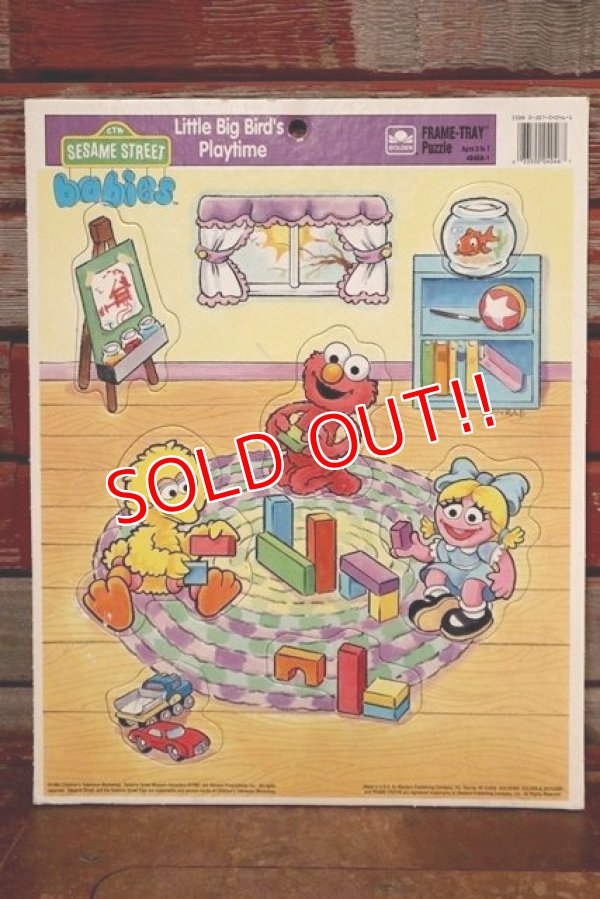 画像1: ct-190910-25 Sesame Street Babies / 1990's Frame Tray Puzzle