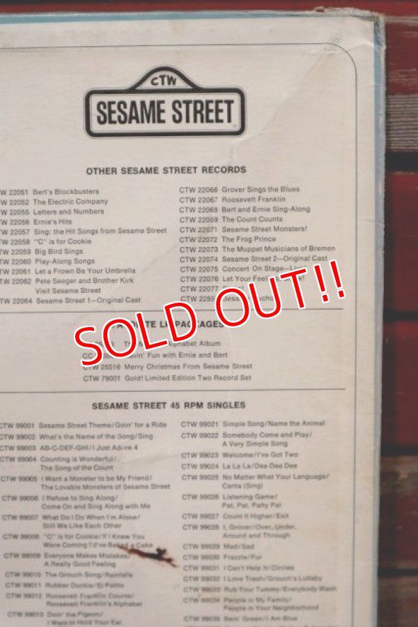 画像7: ct-190910-02 Sesame Street / LET YOUR FEELINGS SHOW! 1977 Record