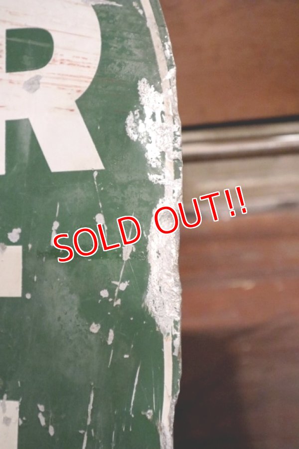 画像6: dp-190901-28 Quaker State / 1940's W-side Metal Sign