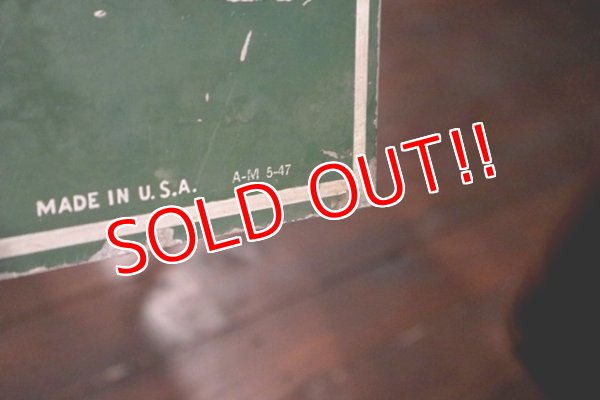 画像11: dp-190901-28 Quaker State / 1940's W-side Metal Sign