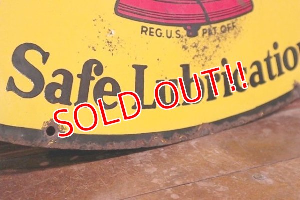 画像4: dp-191001-22 PENNZOIL / 1950's-1960's W-side Metal Sign