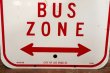 画像4: dp-191001-21 Road Sign "NO STOPPING BUS ZONE"