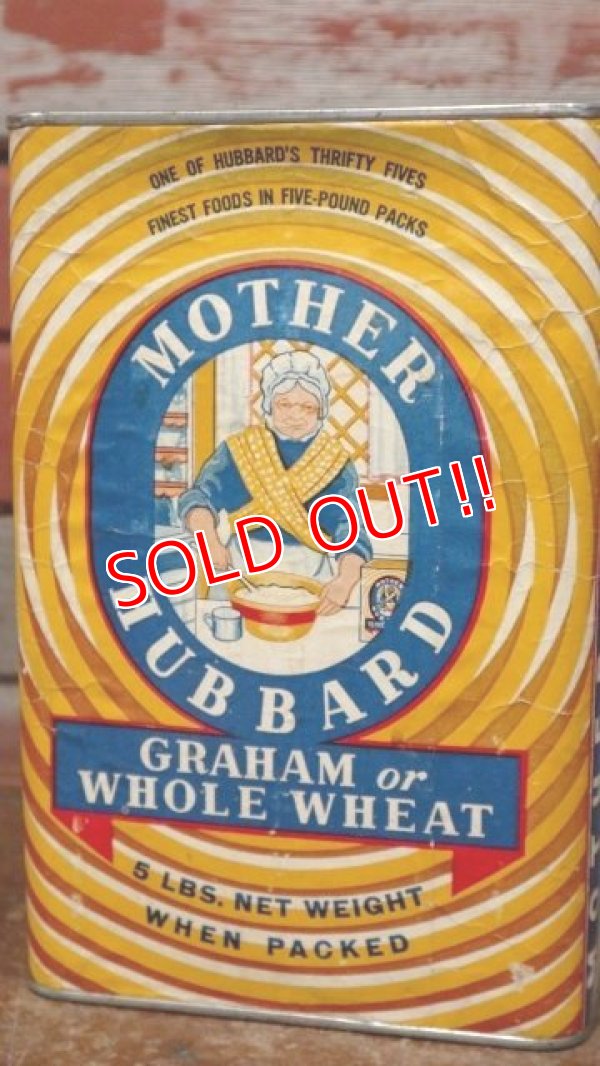 画像3: dp-190901-22 MOTHER HUBBARD / Vintage Whole Wheat Can