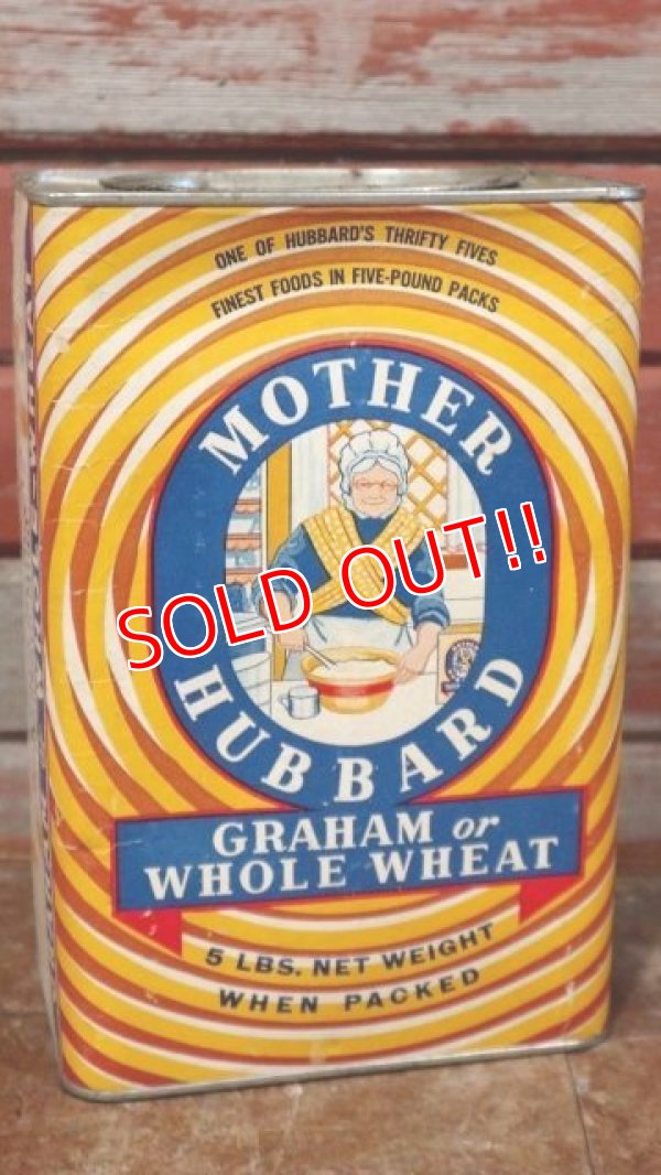 画像1: dp-190901-22 MOTHER HUBBARD / Vintage Whole Wheat Can