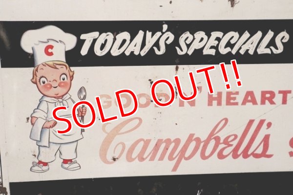 画像2: dp-191001-29 Campbell's / 1960's-1970's Menu Board