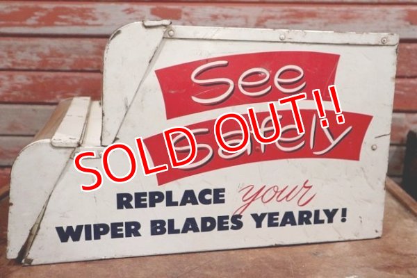 画像4: dp-191001-27 ATLAS / 1960's Wiper Blades and Arms Display Rack