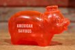 画像2: ct-191001-120 American Savings / Vintage Piggy Bank