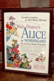 画像1: ct-191001-72 Alice in Wonderland / 1960's Advertisement