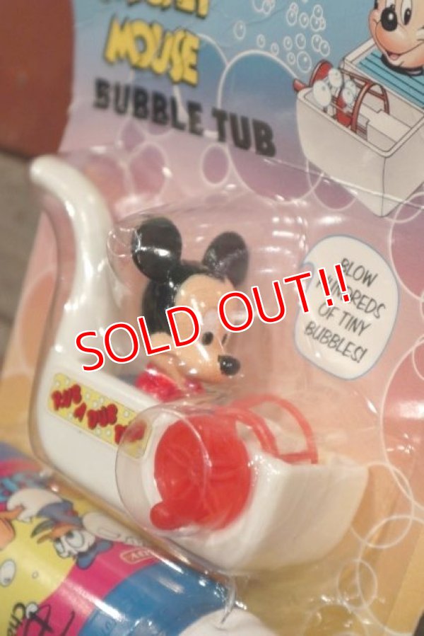 画像2: ct-191001-123 Mickey Mouse / Tootsietoy 1991 Bubble Tub