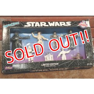 画像: ct-190905-45 STAR WARS / Justoys 1993 Bendable Figure Set