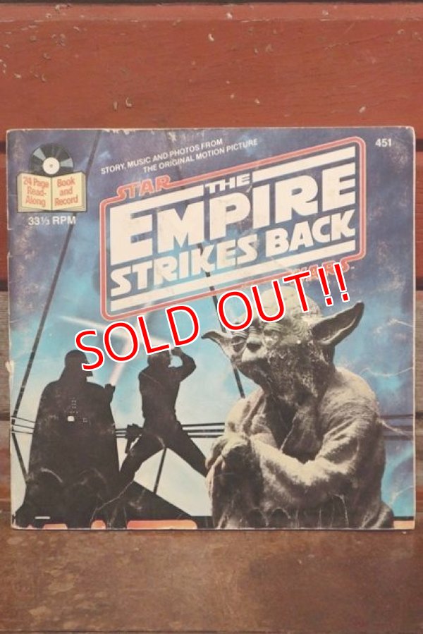 画像1: ct-190905-52 STAR WARS / The Empire Strikes Back Book and Record