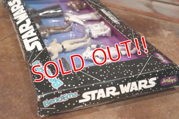 画像9: ct-190905-45 STAR WARS / Justoys 1993 Bendable Figure Set