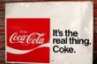 画像1: dp-191001-30 Coca Cola / 1960's-1970's Metal Sign