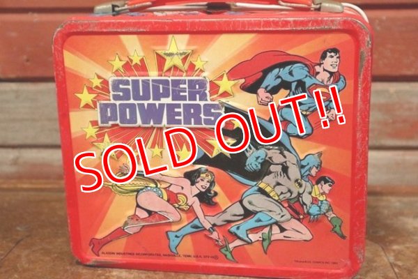 画像4: ct-190905-73 DC COMICS SUPER POWERS / ALADDIN 1983 Lunch Box