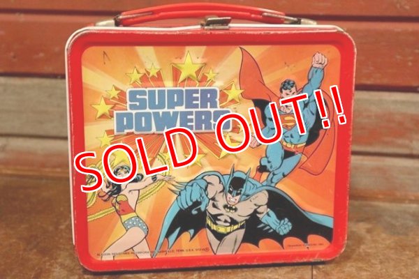 画像1: ct-190905-73 DC COMICS SUPER POWERS / ALADDIN 1983 Lunch Box