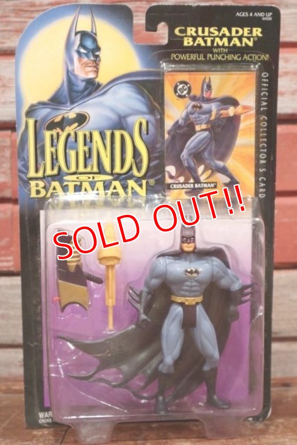 ct-170501-36 LEGENDS OF BATMAN / Kenner 1994 CRUSADER BATMAN ...